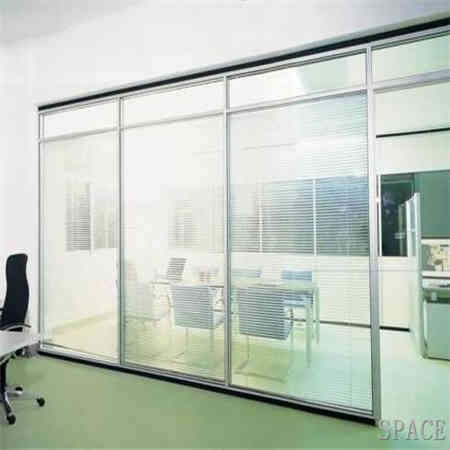 桦甸白色铝合金隔断